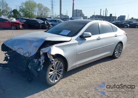 2015 Hyundai Genesis 3.8 from USA, damaged, VIN KMHGN4JE9FU064472